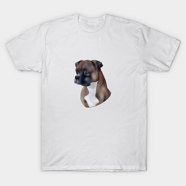 Boodah the Boxer T-Shirt by Blacklightco